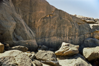 The Neolithic people just painted, actually carved, what they saw