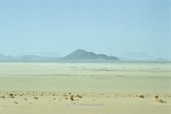 Adrar Bous, the planes in front of us were littered with Neolithic artefacts