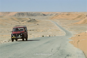 On the road to El Golea (now El Menia), the picture is taken South of the town