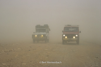 That's how a sand storm looks like, it is around noon