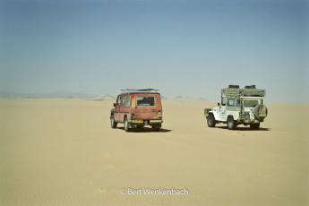 Heading for Adrar Bous, these are the moments that you realize how important it is to drive a well equipped car