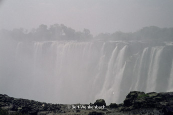 By the indigenous people, the Victoria Waterfalls are called Mosi-oa-Tunya: The Smoke That Thunders